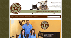 Desktop Screenshot of campbellparkvet.com